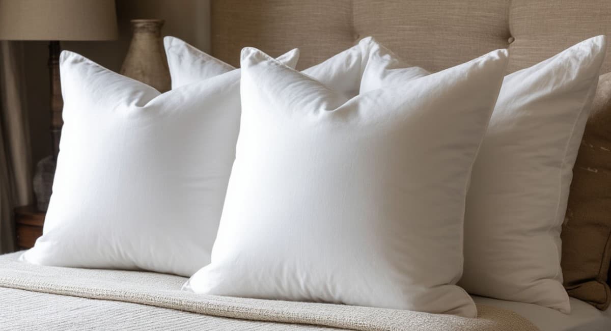 Старые подушки запахнут свежестью - всего 2 хитрости от пота и изношенности
