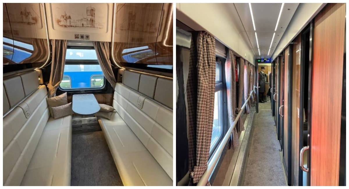 Не вагон, а круизный лайнер: РЖД запустили новый вагон СВ с двухместными купе и полками в два метра 