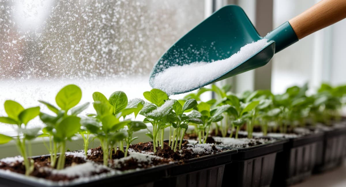 Снег тащим ведрами в начале марта: рассаде он нужен, как воздух - обалденный эффект