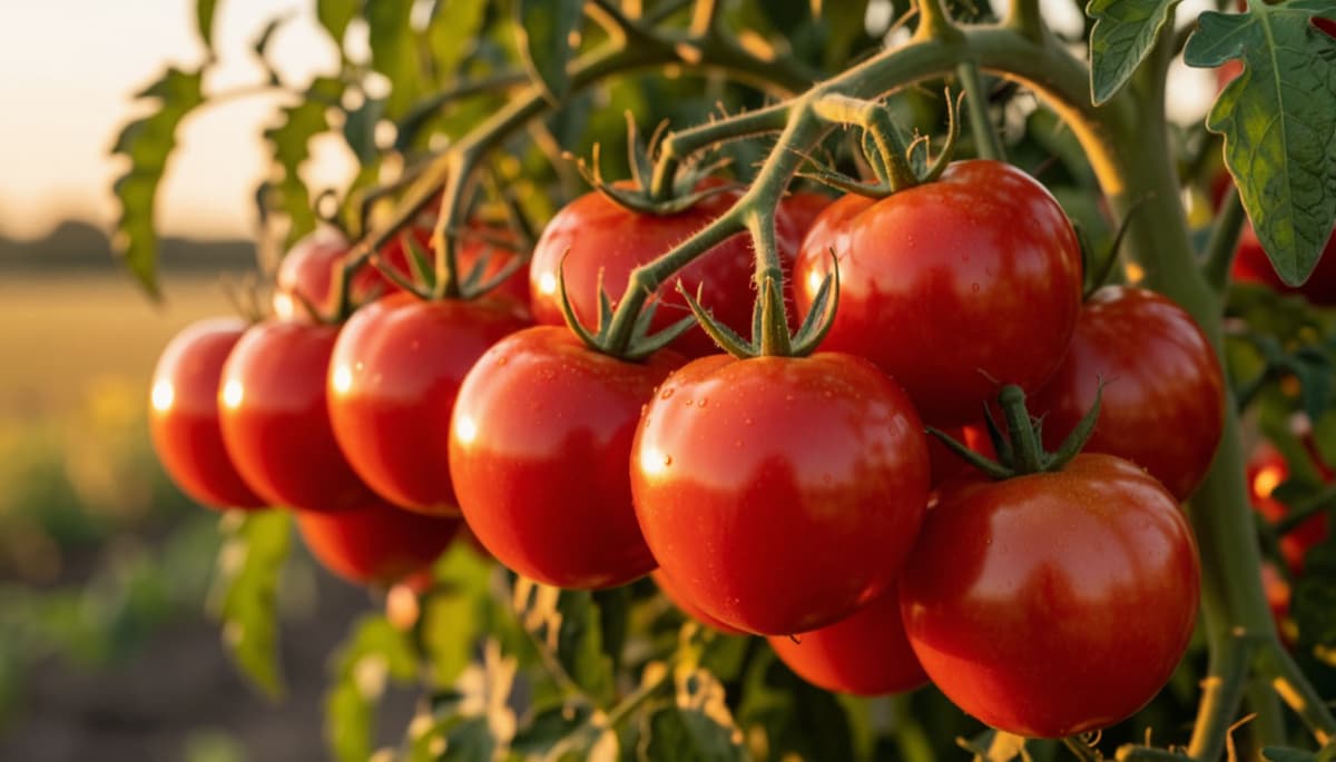 Полил порошком — и помидоры завалили урожаем: с одного куста ведро крупных мясистых плодов