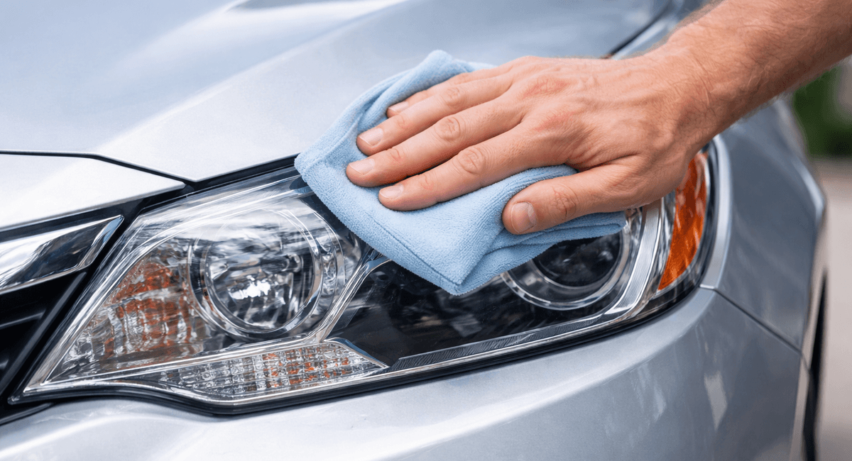 1 средство с кухни - и фары сверкают от чистоты: льем в это отверстие