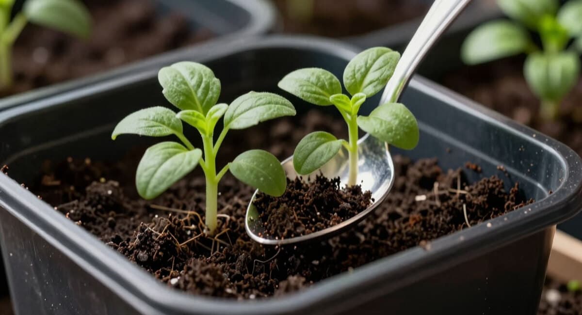 Замачиваю семена в этом растворе на 2 часа — и всходы появляются на 3 дня раньше: рассада коренастая, не вытягивается