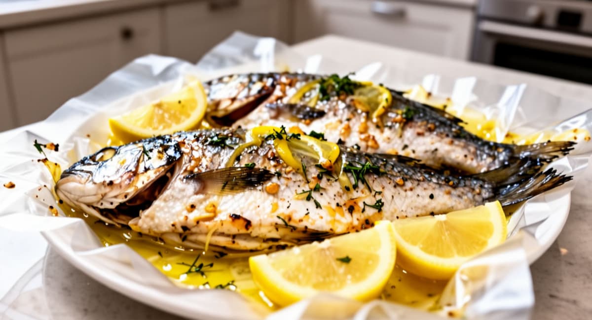 Рыбу больше не жарю — готовлю в рукаве с лимоном: сочная, нежная, без запаха на всю квартиру