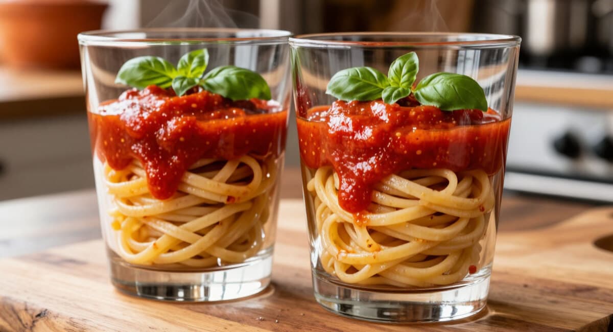 2 продукта в стакан — и через 2 минуты соус на пасту готов: вкуснее, чем в итальянском ресторане