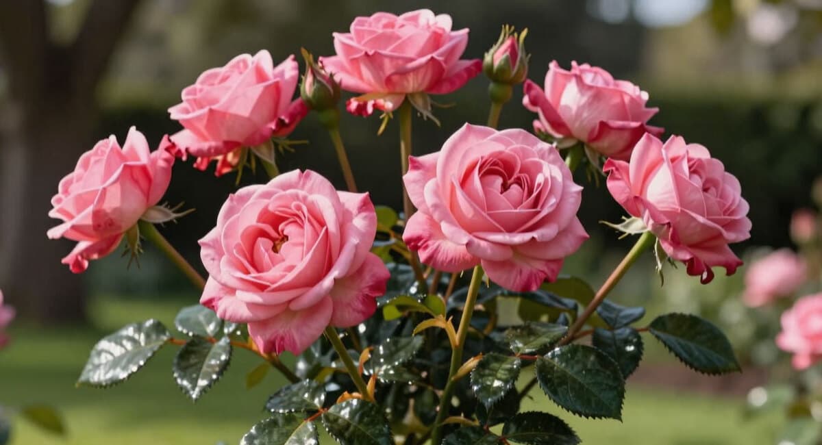 Опрыскиваю этим раствором розы после дождя — и черная пятнистость не появляется: листья чистые до осени