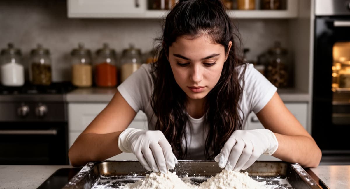 2 щепотки на противень — и духовка чище новой: забыла про липкий жир и закаменелый нагар