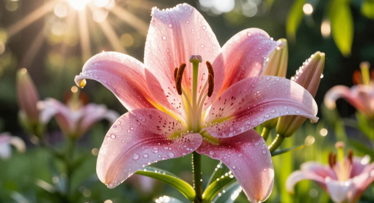 1 горсть под корень, и лилии выстреливают бутонами размером с тарелку — соседи просят рецепт этой подкормки