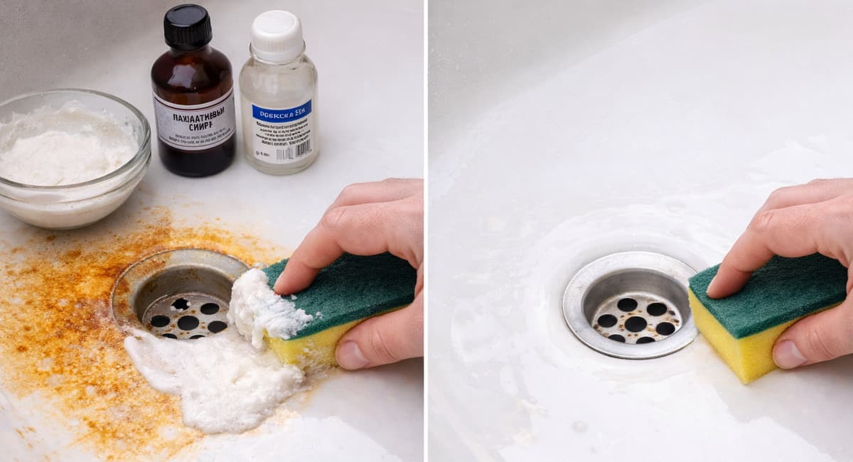 Копеечную пасту мазнула на ржавчину — и ванна заблестела ярче снега: аптечная смесь творит чудеса