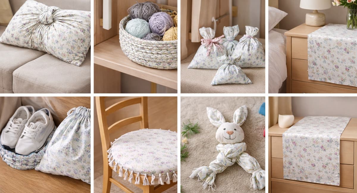 Ненужное постельное белье не выкидываю: 8 идей для уютных мелочей — даже без швейной машинки и выкроек