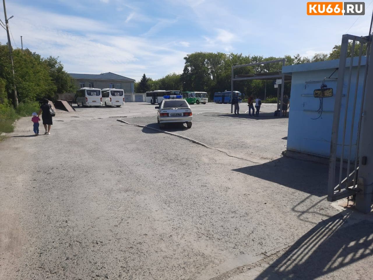 В Каменске-Уральском оцепили автовокзал 