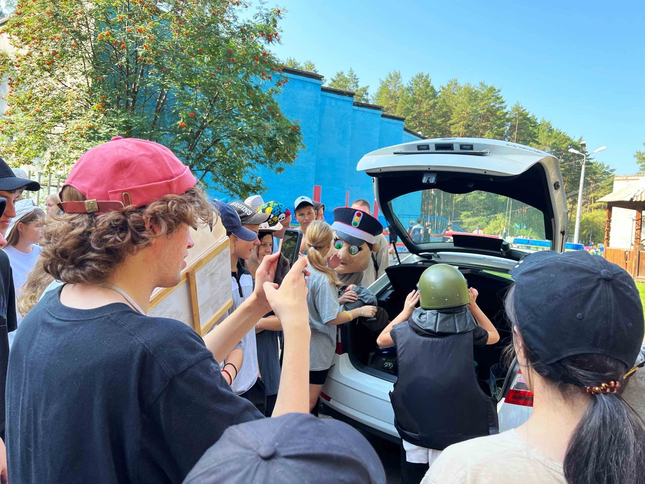 ГИБДД Каменска-Уральского провела детям очередной ликбез по Правилам дорожного движения 