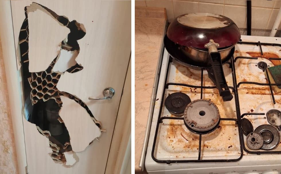 В Каменске-Уральском молодая пара разгромила чужую квартиру