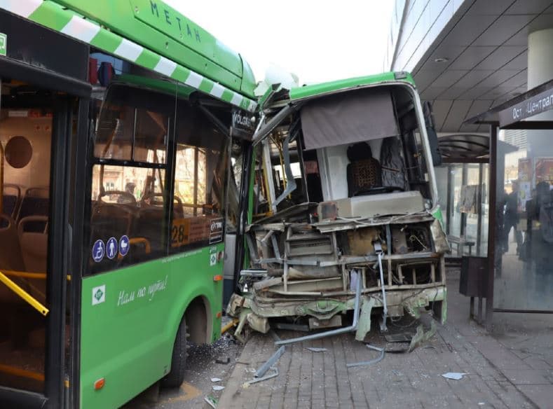 В Курске произошло страшное ДТП с автобусом
