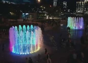 В Амурской области появился крупнейший в Евразии фонтанный комплекс