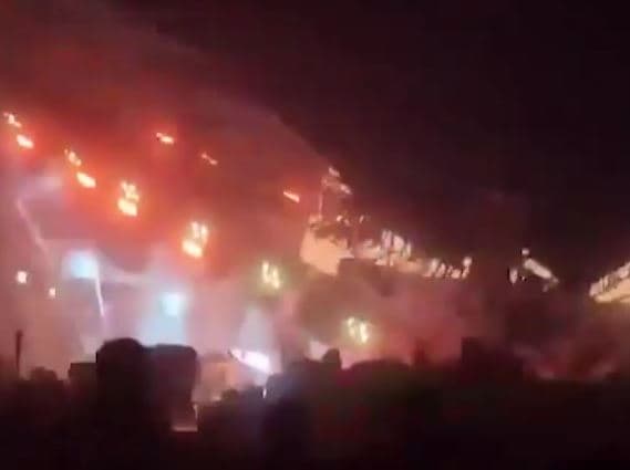 Сдутая во время мексиканского митинга сцена убила 9 человек