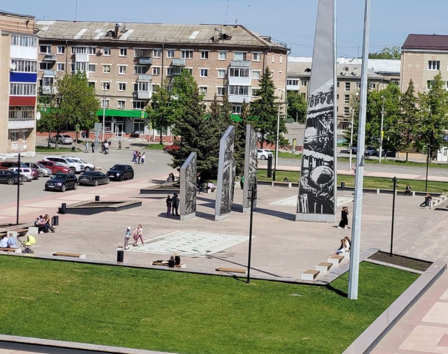 На главной площади Каменска-Уральского не функционирует фонтан