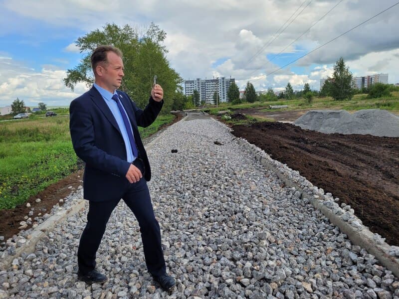 Четыре километра пути. Тротуар соединит Мартюш и Каменск-Уральский