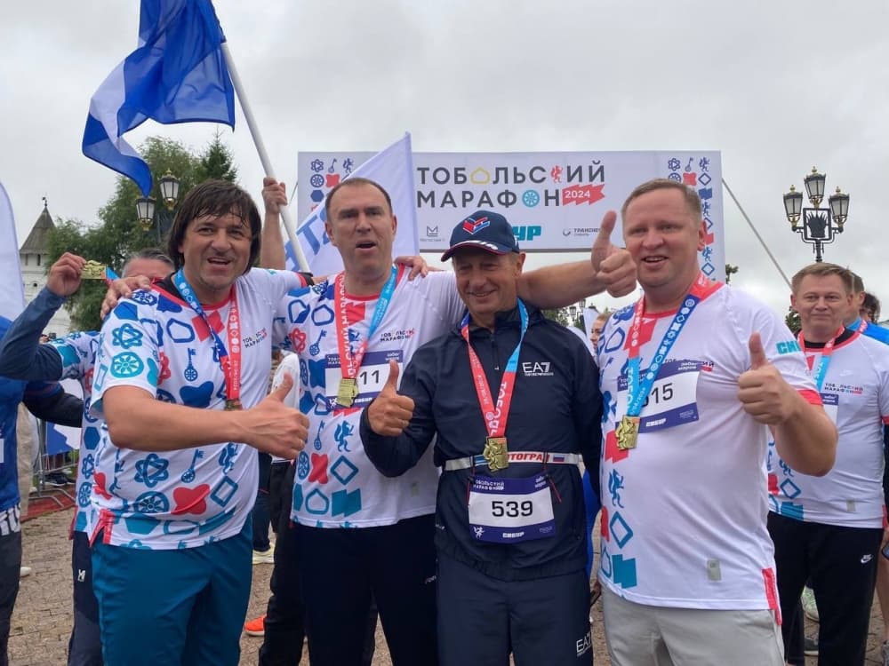 «Забег мэров»: в Тобольске прошло первое в России спортивное мероприятие для чиновников