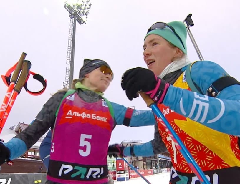 Тамара Дербушева из Каменска-Уральского взяла бронзу в гонке преследования на Кубке России по биатлону