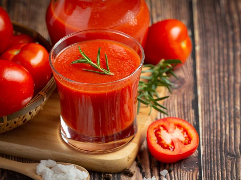 Томатный сок против гипертонии: учёные открыли новое свойство