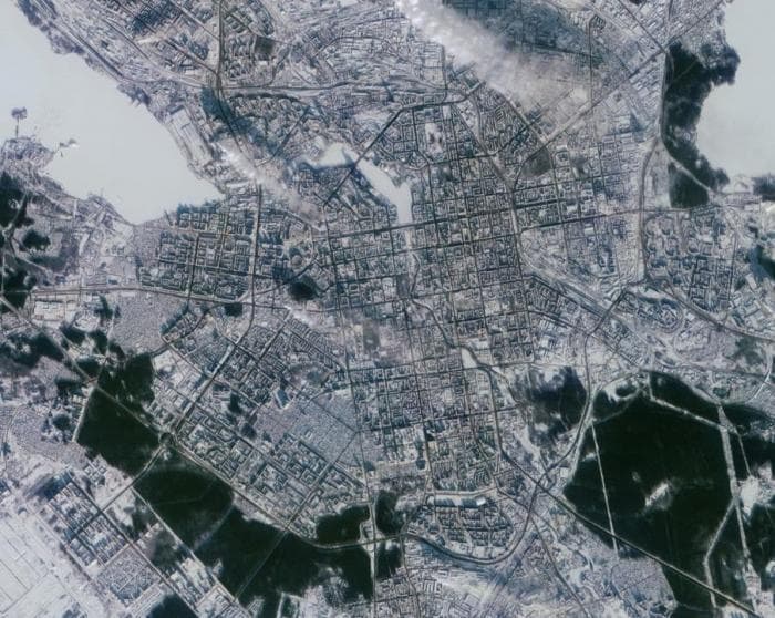 Уральский Новый год глазами «Роскосмоса»: корпорация показала снимки с орбиты