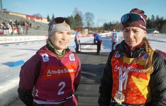 Каменская биатлонистка Тамара Дербушева завоевала бронзу на масс-старте четвертого этапа Кубка Содружества