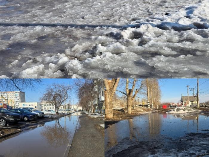 «Плаваем. По всему городу»: коммунальщики Каменска-Уральского борются с подтоплениями