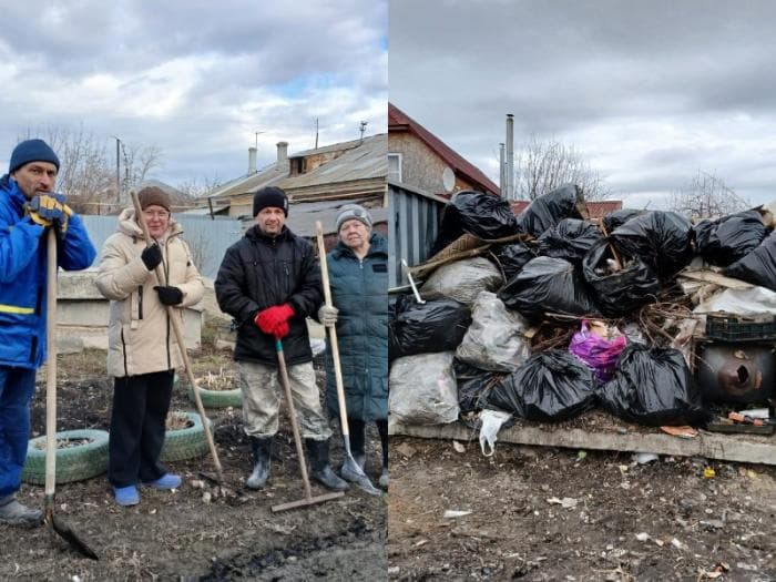 Пока одни свинячат и жалуются, другие — выходят на субботники, как жители поселка Хозспособ в Каменске-Уральском