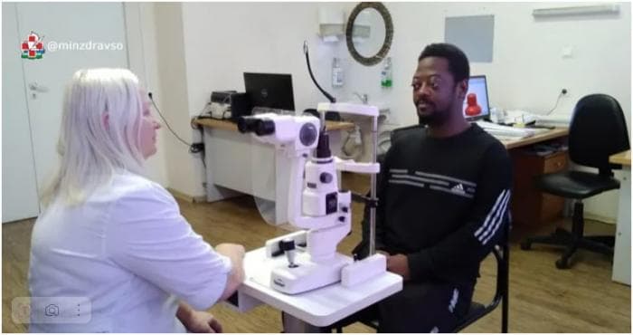 Свердловские врачи спасли африканского студента, который спал с открытыми глазами