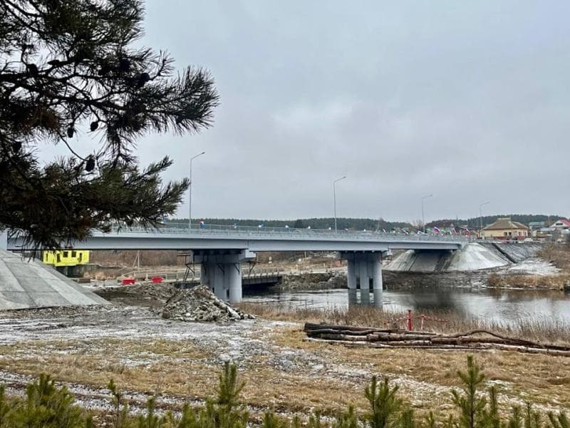 «Для сельчан это единственная дорога»: под Каменском-Уральским открыли важный мост 
