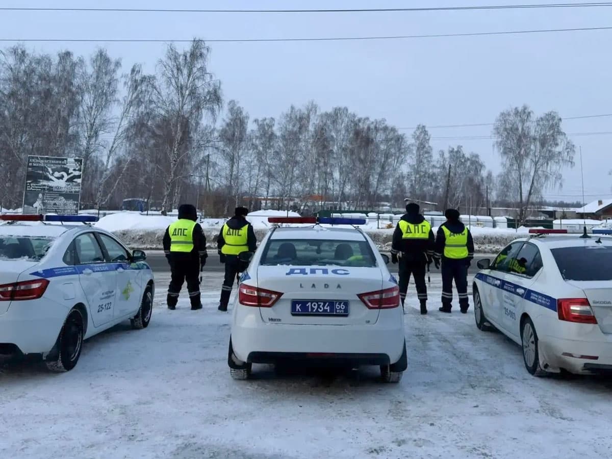 Движение ограничено на трассе Екатеринбург – Реж – Алапаевск с 20 по 29 км