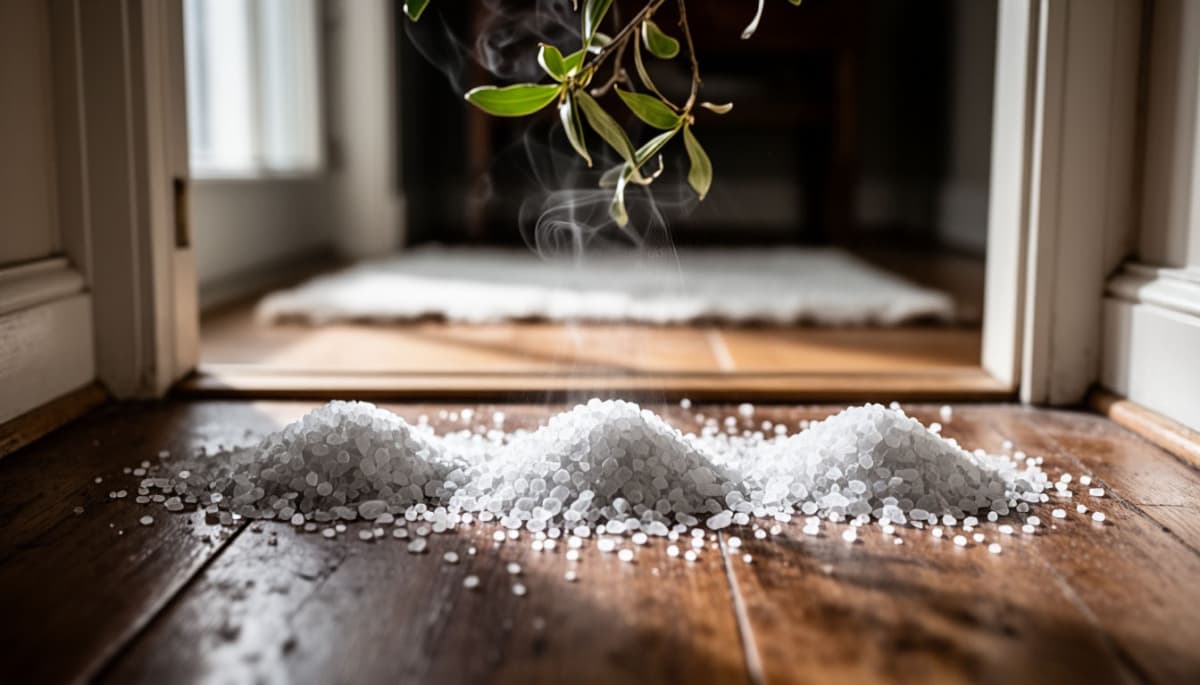 Сыплю 3 горсти соли у порога и вдоль плинтуса: в доме всегда аромат свежик тропиков — забыла про тухлую вонь навсегда