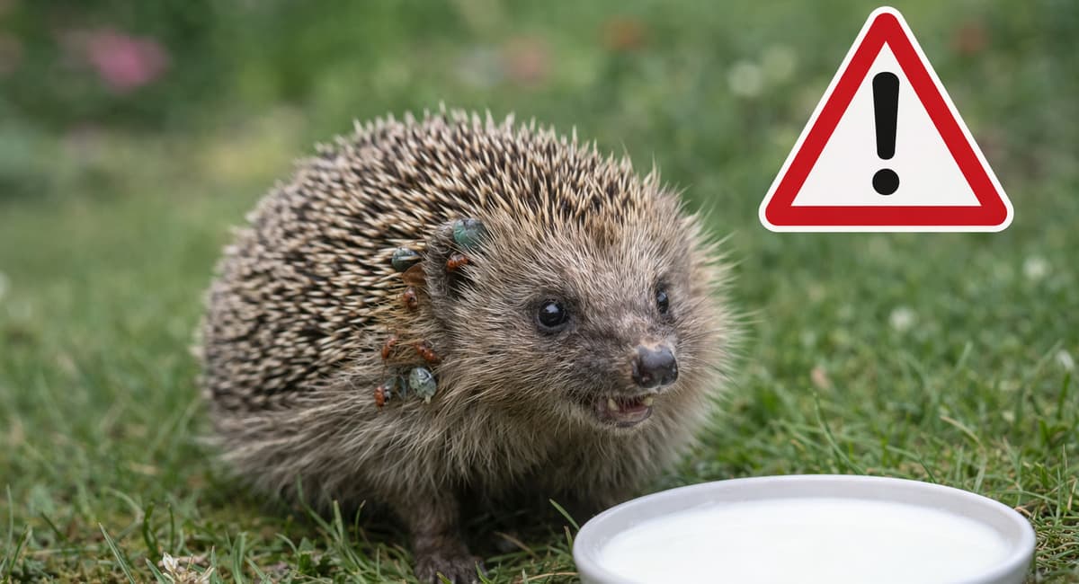 Почему ёж на участке – это сигнал опасности. Его сразу надо гнать или поить молоком, если не уходит