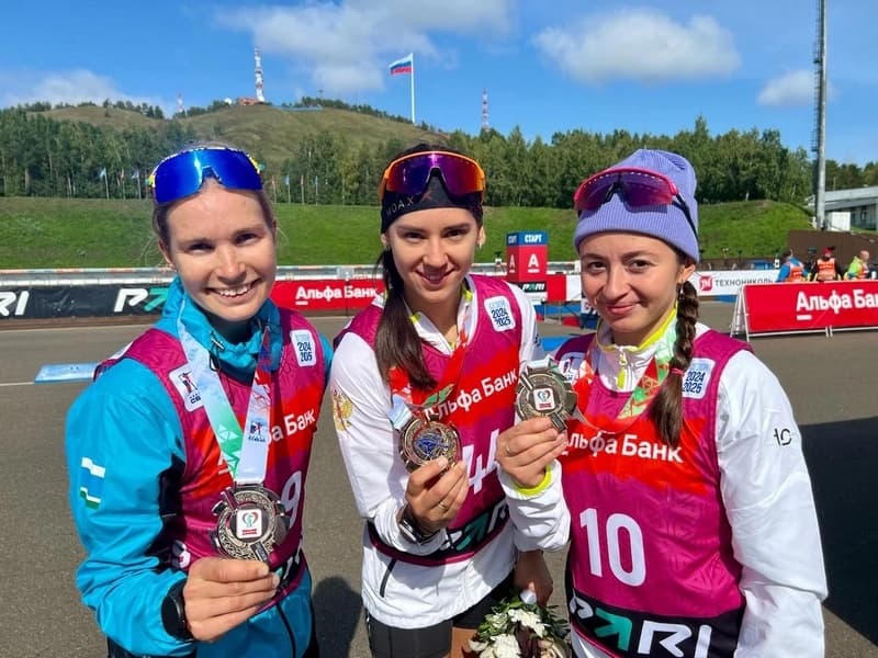 Биатлонистка из Каменска-Уральского Тамара Дербушева взяла две награды на крупных соревнованиях