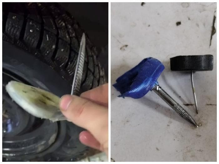 Неизвестные разбросали шипы и гвозди на дорогах Каменска-Уральского