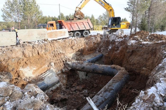 Водоснабжение без перебоев: строительство второй нитки Нижнесысертского водовода завершат к концу 2025 года